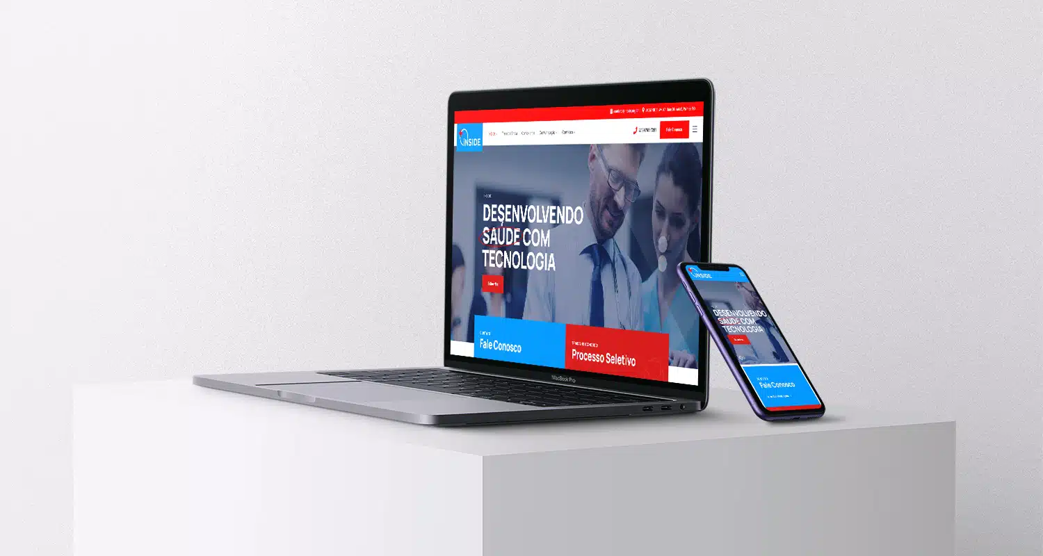 iPhone-11-and-Macbook-Pro Website iNSIDE desenvolvida pela Nexfera, destacando inovações digitais para transformar negócios