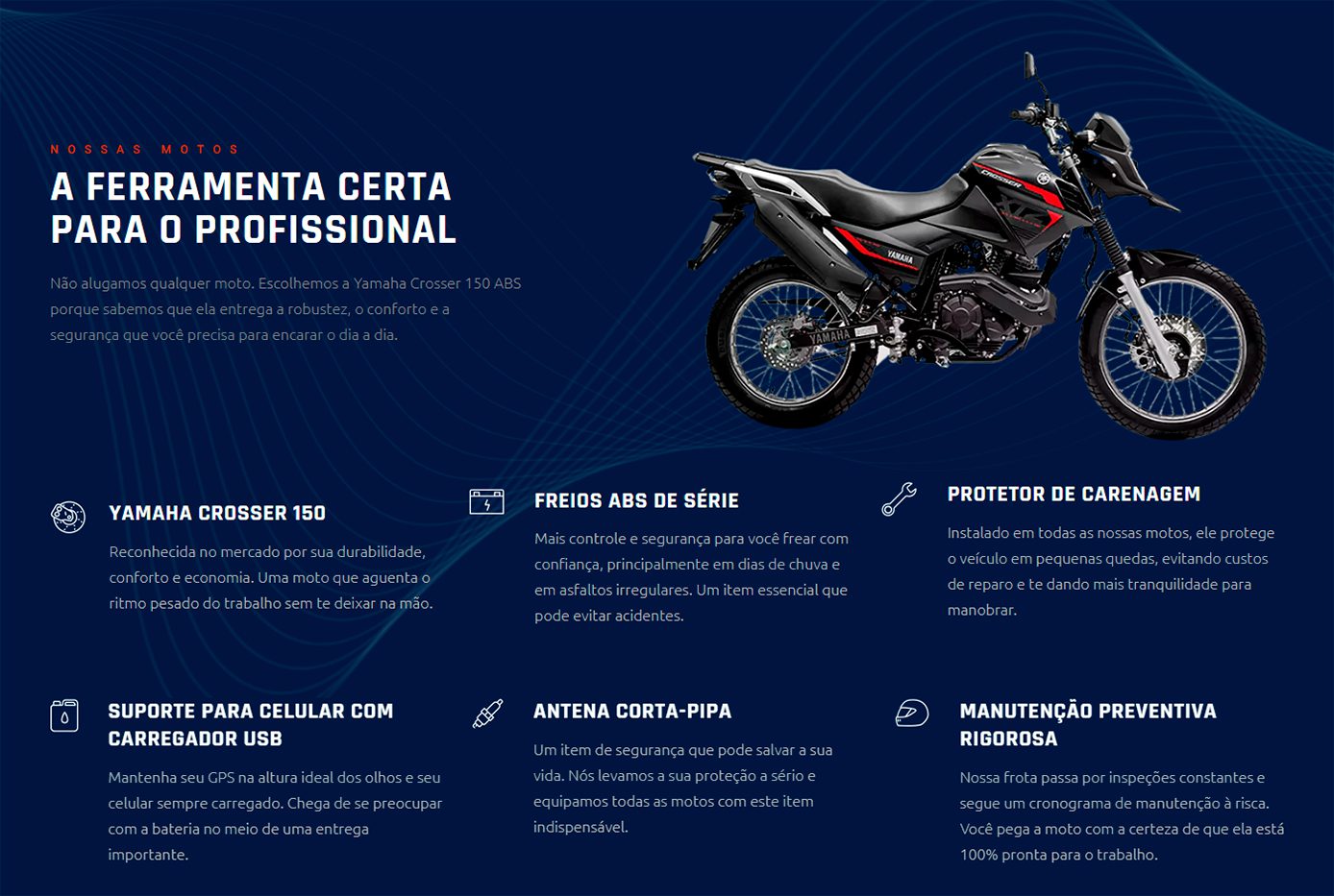 Website L&W Ride Pro desenvolvido pela Nexfera, destacando inovações digitais para transformar negócios