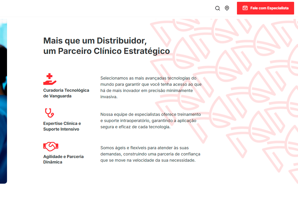 Dinamika Medical desenvolvido pela Nexfera, destacando inovações digitais para transformar negócios