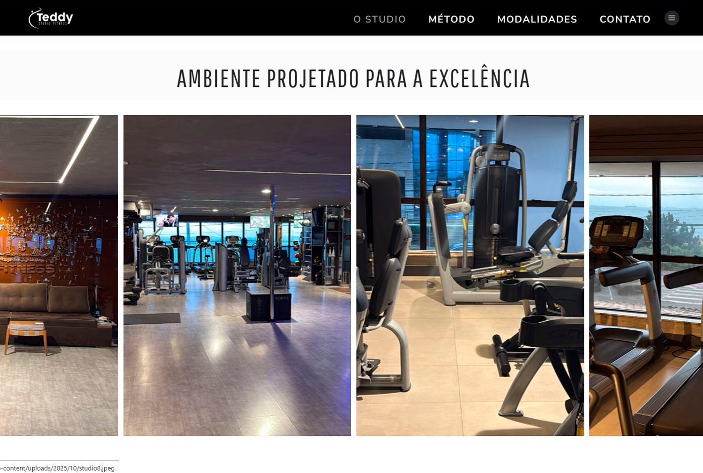 TeddyStudio Fitness desenvolvido pela Nexfera, destacando inovações digitais para transformar negócios